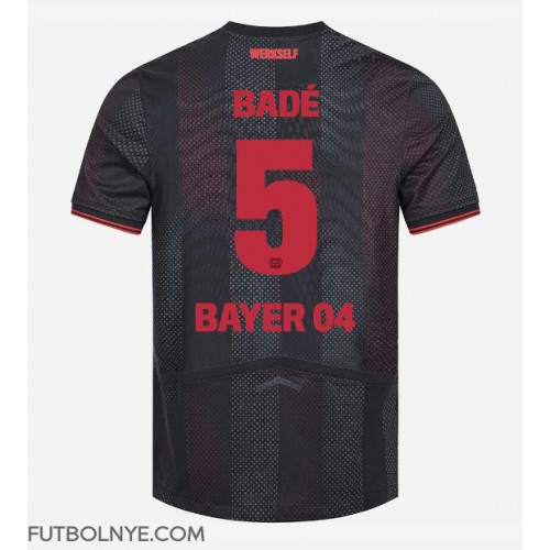 Camiseta Bayer Leverkusen Loic Bade #5 Primera Equipación 2025-26 manga corta